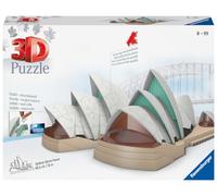 Ravensburger Puzzle, Puzzle 3D, Sydney Opera House, 216 Piezas, Edad Recomendada 10+, Rompecabezas de Calidad