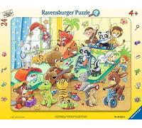 RAVENSBURGER PUZZLE- Ravensburger 05662-Puzzle Infantil (24 Piezas, para niños a Partir de 4 años, con Juego de búsqueda) (05662)