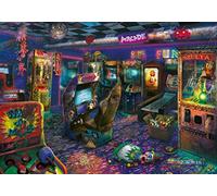 Ravensburger - Puzzle: Sala de Juegos Desierta, Puzzle 1000 Piezas, Puzzles para Adultos, Puzzle 1000 Piezas Adultos, Pegamento Puzzle para Enmarcar Puzzles, Rompecabezas Adultos, 70x50cm