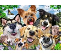 Ravensburger Puzzle Selfies 500 Piezas 16425 Plaisir des chiens Perros