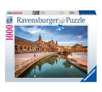Ravensburger - Puzzle: Sevilla Plaza España, 1000 Piezas, Puzzles para Adultos, Rompecabezas para Adultos, Regalos a Partir de 14 Años, 70x50cm