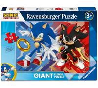Ravensburger - Puzzle: Sonic, Puzzles Niños 3 Años o Más, Rompecabezas, 24 Piezas, Regalos Niños 3 Años; 70x50cm