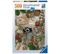 Ravensburger - Puzzle: Animal Print, Puzzles para Adultos y Niños, Rompecabezas Adultos, Puzzle 500 Piezas, USA Pegamento Puzzle para enmarcar, Puzzle 500 Piezas Adultos, Pasatiempos Adultos