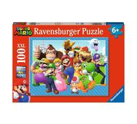 Ravensburger - Puzzles XXL Super Mario | Puzzle 6 Años O Más | Regalo Niño 6 Años O Más De 100 Piezas | Rompecabezas Niños De 36 X 49 Cm | Ravensburger Puzzle
