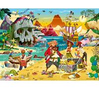 Ravensburger - Puzzle ¡Tesoro, Puzzle 2D niños 100 Piezas XXL