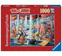 Ravensburger - Puzzle: Tom & Jerry, 1000 Piezas, Puzzles para Adultos, Rompecabezas para Adultos, Regalos a Partir de 14 Años, 70x50cm