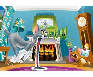 Ravensburger - Puzzle: Tom y Jerry, Colección Giant Suelo, Puzzles Niños 4 Años o Más, Rompecabezas, 60 Piezas Gigantes, Regalos Niños 4 Años, 70x50cm