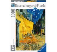 Ravensburger - Puzzle Van Gogh Café Nocturno, Rompecabezas de Arte para Adultos, Regalo para Niños de 14+ Años, Juego Educativo y Estimulante, 1000 Piezas, 70x50 cm