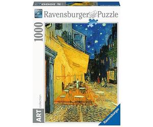 Ravensburger - Puzzle Van Gogh Café Nocturno, Rompecabezas de Arte para Adultos, Regalo para Niños de 14+ Años, Juego Educativo y Estimulante, 1000 Piezas, 70x50 cm