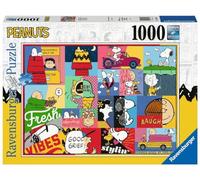 Ravensburger - Puzzle Vida de Peanuts, 1000 Piezas, Puzzle Adultos
