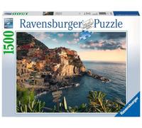 Ravensburger - Puzzle Vista de Las Cinque Terre, Rompecabezas para Adultos, Regalo para Niños de 14+ Años, Juego Educativo y Estimulante, 1500 Piezas, 80x60 cm