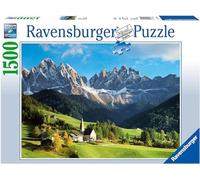 Ravensburger - Puzzle: Vista de Las Dolomitas en Italia, 1500 Piezas, Puzzles para Adultos, Rompecabezas para Adultos, Regalos Adultos y Niños, 80x60cm