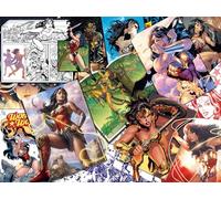 Ravensburger - Puzzle Wonder Woman 1500 Piezas para Adultos, Pegamento para Enmarcar, Rompecabezas, Regalos Originales para Mujer, 80x60cm