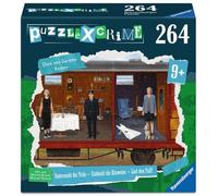 Ravensburger Puzzle X Crime - El Fuego perdido - 264 Piezas, Juego de Rompecabezas para 1-4 jóvenes Detectives a Partir de 9 años