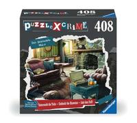Ravensburger Puzzle X Crime - The Gift of Murder: Juego de Crimen y Rompecabezas de 408 Piezas para 1 a 4 Jugadores