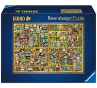 Ravensburger - Puzzle XXL Librería Mágica, Rompecabezas para Adultos, Regalo para Niños de 14+ Años, Juego Educativo y Estimulante, 18000 Piezas, 276x192 cm