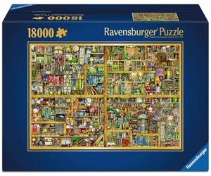 Ravensburger - Puzzle XXL Librería Mágica, Rompecabezas para Adultos, Regalo para Niños de 14+ Años, Juego Educativo y Estimulante, 18000 Piezas, 276x192 cm