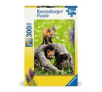 Ravensburger - Puzzle Zorros, Zorros bebés, Puzzle animales, Puzzle infantil, 30