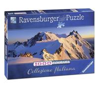 Ravensburger Puzzles 1000 Piezas, Monte Bianco, Puzzle Panorama, Colección Fotos y Paisajes, Puzzle para Adultos, Rompecabezas óptima Calidad, Puzzles Paisajes Adultos