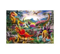 Ravensburger - Puzzles Dinosaurios Coloridos | Puzzle 3 Años O Más | Puzzles 3 Años O Más De 35 Piezas | Rompecabezas Niños De 26 X 18 Cm Puzzle