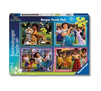 Ravensburger - Puzzles Encanto Pack De 4 | Puzzle 5 Años O Más | Regalo Niño 5 Años O Más De 100 Piezas Cada Uno | Rompecabezas Niños De 36 X 26 Cm Puzzle