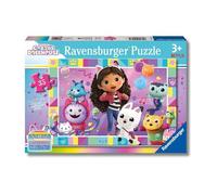 Ravensburger - Puzzles Gabby's Dollhouse | Puzzle 3 Años O Más | Puzzles 3 Años O Más De 35 Piezas | Rompecabezas Niños De 26 X 18 Cm | Ravensburger Puzzle