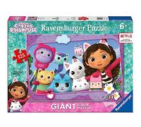 Ravensburger - Puzzles Gabby's Dollhouse | Puzzle 6 Años O Más | Regalo Niño 6 Años O Más De 125 Piezas | Rompecabezas Niños De 70 X 50 Cm Puzzle