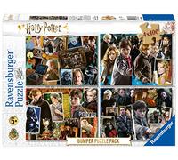 Ravensburger - Puzzles Harry Potter Pack De 4 | Puzzle 5 Años O Más | Regalo Niño 5 Años O Más De 100 Piezas Cada Uno | Rompecabezas Niños De 36 X 26 Cm Puzzle