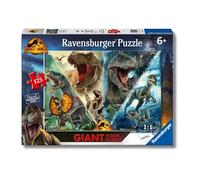 Ravensburger - Puzzles Jurassic World | Puzzle 6 Años O Más | Regalo Niño 6 Años O Más De 125 Piezas | Rompecabezas Niños De 70 X 50 Cm Puzzle