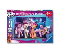 Ravensburger - Puzzle: My Little Pony, Puzzle 4 Años o Más, Puzles Niños 4 Años, Rompecabezas Niños, Puzzle, Regalo Niño 4 Años, 2 Puzzles x 24 Piezas, Medida Puzzle 26x18cm