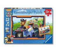 Ravensburger - Puzzles Paw Patrol B Pack De 2 | Puzzle 3 Años O Más | 2 Puzles Niños 3 Años De 12 Piezas | Rompecabezas Niños De 26 X 18 Cm Puzzle Empezar