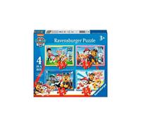 Ravensburger - Puzzles Paw Patrol B Pack De 4 | Puzzle 3 Años O Más | Regalo Niño 3 Años O Más De 72 Piezas | Rompecabezas Niños De 19 X 14 Cm | Ravensburger Puzzle