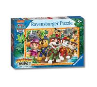 Ravensburger - Puzzles Paw Patrol Jungle Pups | Puzzle 3 Años O Más | Puzzles 3 Años O Más De 35 Piezas | Rompecabezas Niños De 26 X 18 Cm | Ravensburger Puzzle