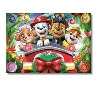 Ravensburger - Puzzle: Paw Patrol Navidad, Puzzles 3 Años o Más, Rompecabezas, 24 Piezas Gigantes, Regalos Niños 3 Años, 69x49cm