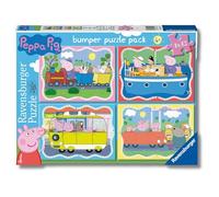 Peppa Pig Ravensburger - Puzzle, Casa, Puzzle 4 Años o Más, Puzles Niños 4 Años, Rompecabezas Niños, Regalo Niño 4 Años, Ravensburger Puzzle, Bumper Puzzle 4x42pc