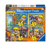 Puzzle 4 in a Box Rubble & Crew