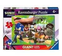 Ravensburger - Puzzle gigante Sonic, colección 60 piezas suelo ㅤ