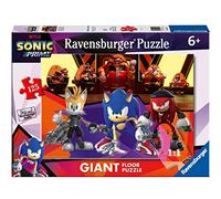 Ravensburger - Puzzle: Sonic Prime, Colección Giant Suelo, Puzzles Niños 6 Años o Más, Rompecabezas, 125 Piezas Gigantes, Regalos Niños 6 Años, 70x50cm