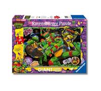 Ravensburger - Puzzles Teenage Mutant Ninja Turtles | Puzzle 4 Años O Más | Regalo Niño 4 Años O Más De 60 Piezas | Rompecabezas Niños De 70 X 50 Cm | Ravensburger Puzzle