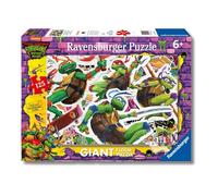 Ravensburger - Puzzles Teenage Mutant Ninja Turtles | Puzzle 6 Años O Más | Regalo Niño 6 Años O Más De 125 Piezas | Rompecabezas Niños De 70 X 50 Cm Puzzle