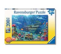 Ravensburger - Puzzle: Animales Marinos, Puzzles Niños 8 Años, Puzzle 8 años o Más, Puzzles para Adultos, Rompecabezas Niños, Puzzle 200 Piezas XXL, Regalo Niño 8 Años, Puzzle