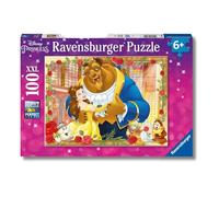 Ravensburger - Puzzles XXL Disney: La Bella Y La Bestia | Puzzle 6 Años O Más | Regalo Niño 6 Años O Más De 100 Piezas | Rompecabezas Niños De 36 X 49 Cm Puzzle