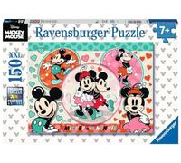 Ravensburger - Puzzle: Mickey y Minnie Mouse, Puzzle Disney, Puzzle 7 Años o Más, Puzzle Adultos, Rompecabezas Niños, Puzzle 150 Piezas XXL, Regalo Niña 7 Años, Puzzle, Jigsaw