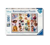 Ravensburger - Puzzle Disney Multicharacter Puzzle 2D niños 100 Piezas XXL