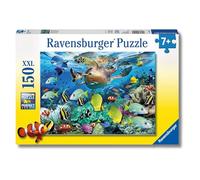 Ravensburger - Puzzle Mundo Marino, Rompecabezas para Niños de 7+ Años, Juego Educativo y Estimulante, Rompecabezas de 150 Piezas XXL