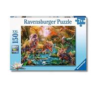 Ravensburger - Puzzle: Dinosaurios, Puzzle 7 Años o Más, Puzzle Adultos, Rompecabezas Niños, Puzzle 150 Piezas XXL, Regalo Niño 7 Años, Puzzle, Puzzle Niños 7 años, Jigsaw Puzzle