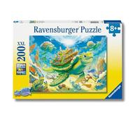 Ravensburger - Puzzles XXL Mágico Mundo Submarino | Puzzle 8 Años O Más | Regalo Niño 8 Años O Más De 200 Piezas | Rompecabezas Niños De 49 X 36 Cm | Ravensburger Puzzle