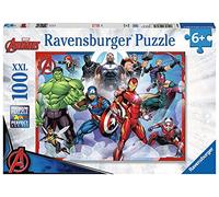 Ravensburger - Puzzles XXL Marvel: Avengers | Puzzle 6 Años O Más | Regalo Niño 6 Años O Más De 100 Piezas | Rompecabezas Niños De 36 X 49 Cm Puzzle