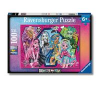 Ravensburger - Puzzles XXL Monster High | Puzzle 6 Años O Más | Regalo Niño 6 Años O Más De 100 Piezas | Rompecabezas Niños De 36 X 49 Cm | Ravensburger Puzzle