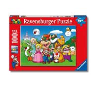 Ravensburger - Puzzles XXL Super Mario | Puzzle 6 Años O Más | Regalo Niño 6 Años O Más De 100 Piezas | Rompecabezas Niños De 36 X 49 Cm Puzzle